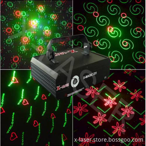 150mw Red&Green Animation Fireworks DJ Laser Light